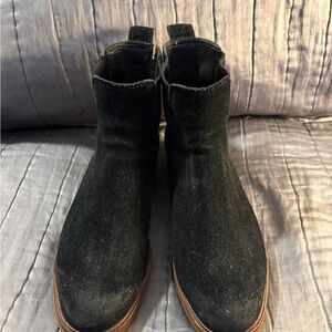 Clarks Black Ankle Boots